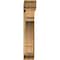 Ekena Millwork Merced Traditional Rough Sawn Bracket w/ Offset Brace, Western Red Cedar, 8"W x 34"D x 42"H BKT0806X34X42MRC01RWR - alternate 2